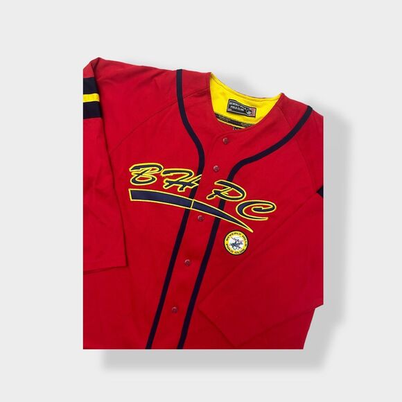 Beverly Hills Polo Club Red Jersey Large #82 Embroidered 90s Vintage - Picture 2 of 8